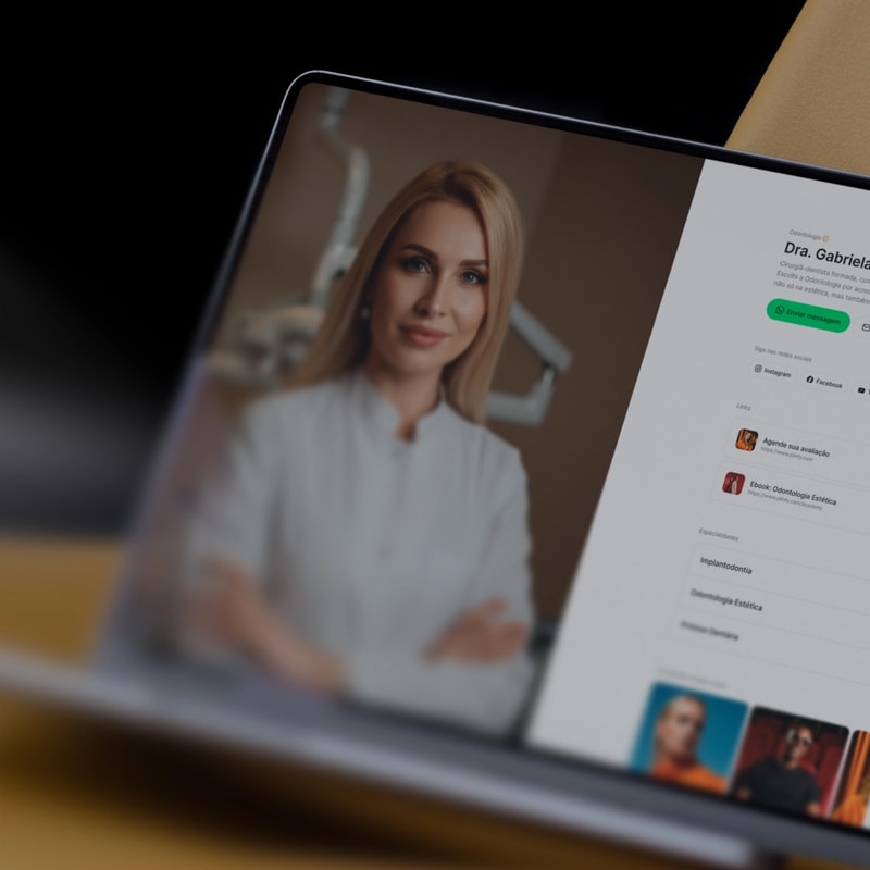 Dentista, você merece uma presença digital que inspire confiança antes da primeira consulta