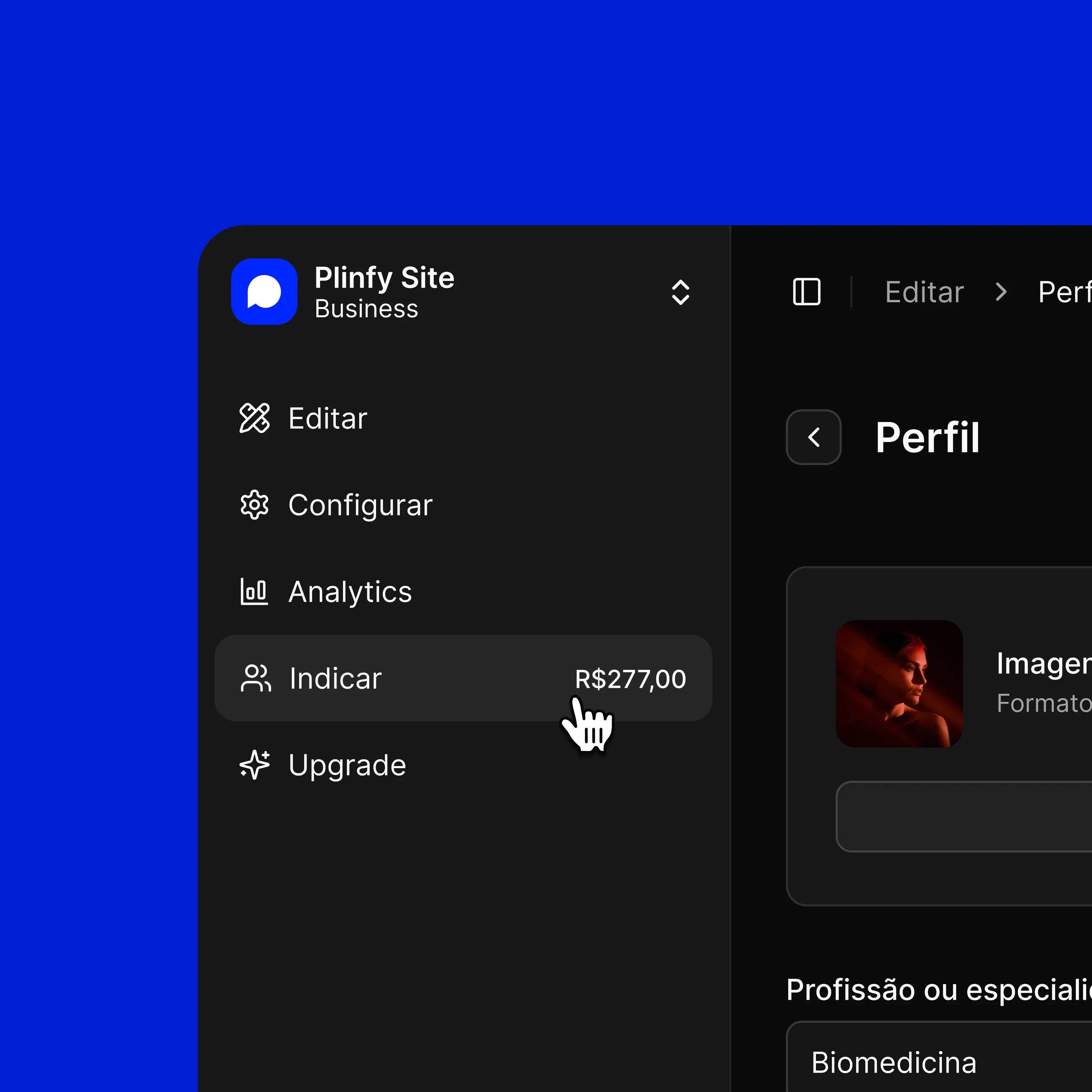 Imagem de um iPhone com notificações dos aplicativos Mensagens, Mail e Instagram